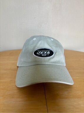 New Y2K New York Jets Khaki baseball hat
